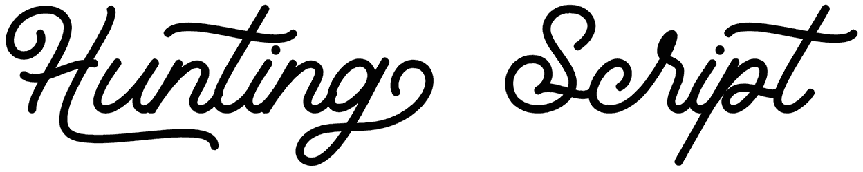 Hunting Script Font
