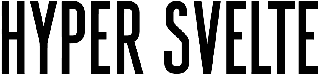 Hyper Svelte Font