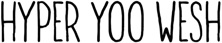 Hyper Yoo Wesh Font