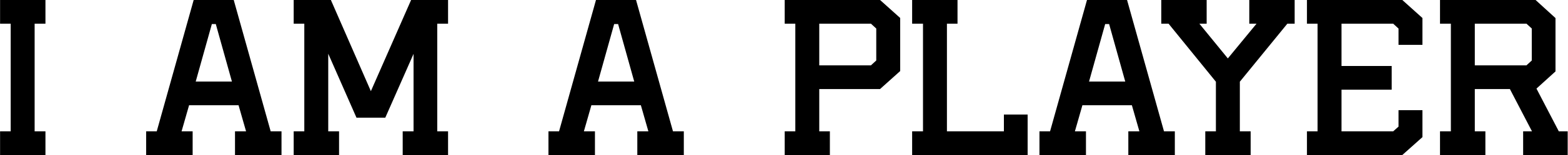 I Am A Player Font