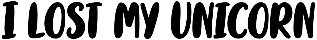 I lost my Unicorn Font
