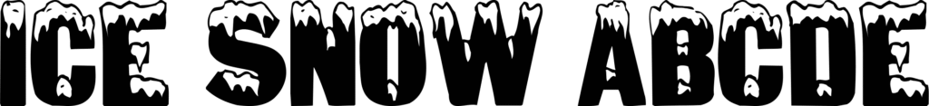 Ice & Snow Font