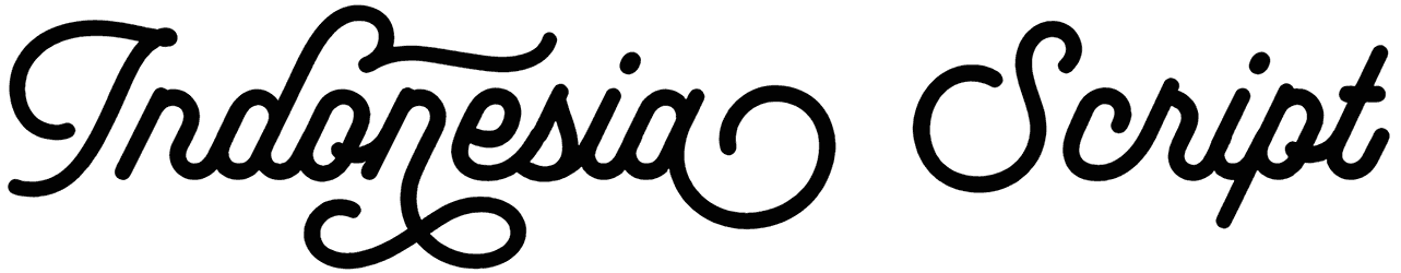 Indonesia Script Font