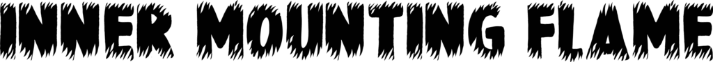 Inner Mounting Flame Font