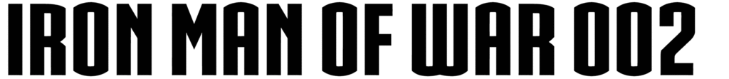 Iron Man Of War 002 NCV Font