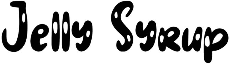 Jelly Syrup Font