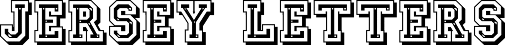 Jersey Letters Font