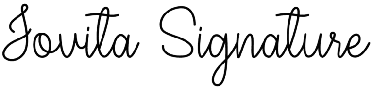 Jovita Signature Font