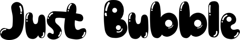 Just Bubble Font
