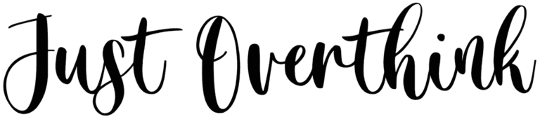 Just Overthink Font