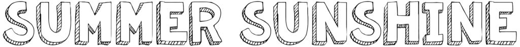KG Summer Sunshine Font