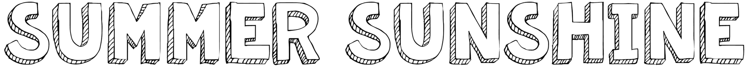 KG Summer Sunshine Font