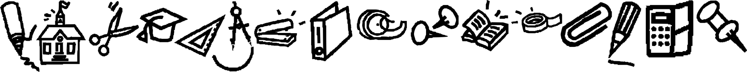 KR Back To School Dings Font