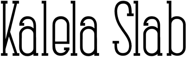 Kalela Slab Font