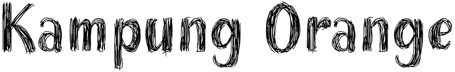 Kampung Orange Font