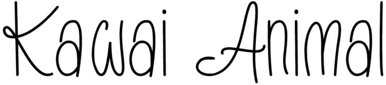 Kawai Animal Font