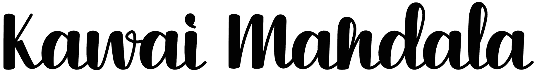 Kawai Mandala Font