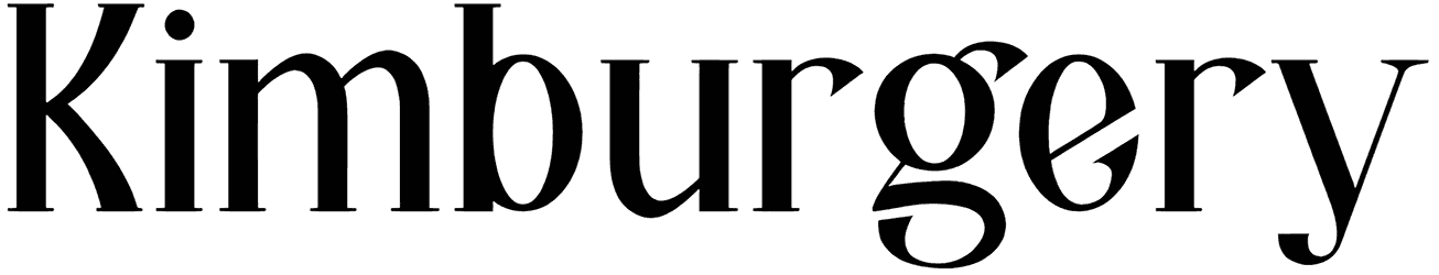 Kimburgery Font