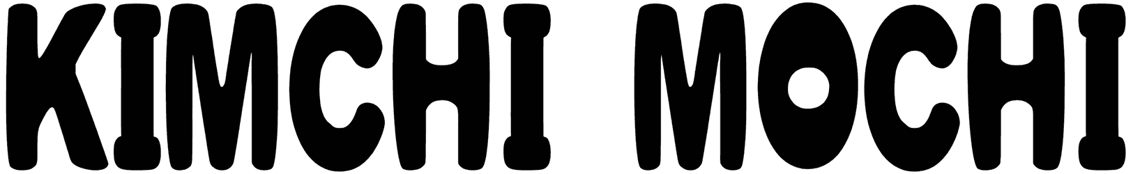 Kimchi Mochi Font
