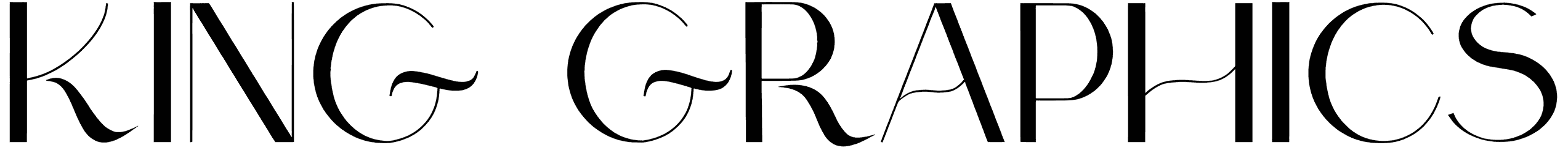 King Graphics Font