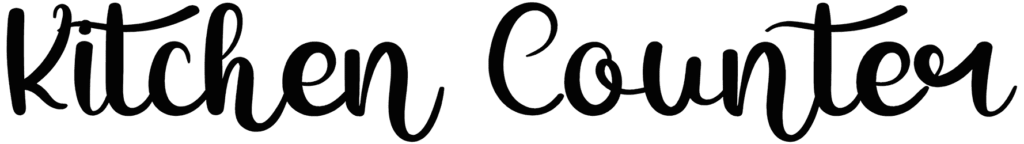 Kitchen Counter Font