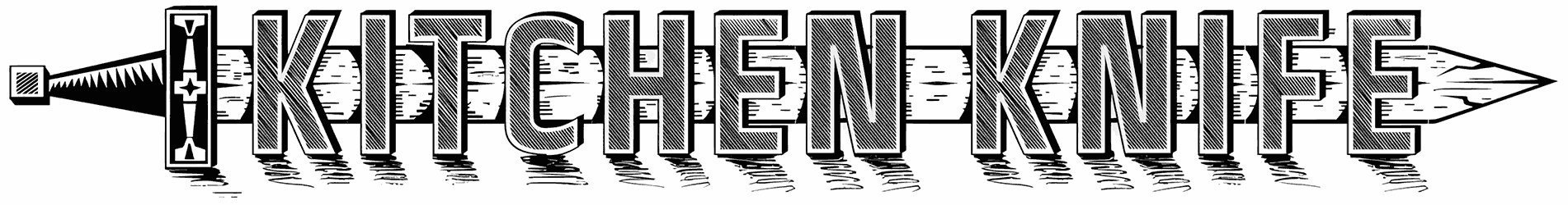 Kitchen Knife Font