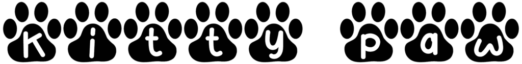 Kitty Paw Font