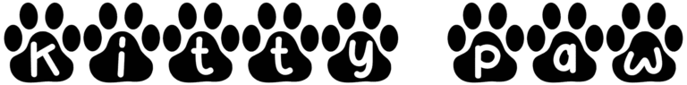 Kitty Paw Font