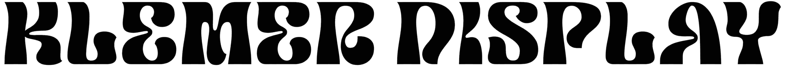 Klemer Display Font