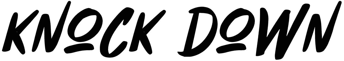 Knock Down Font