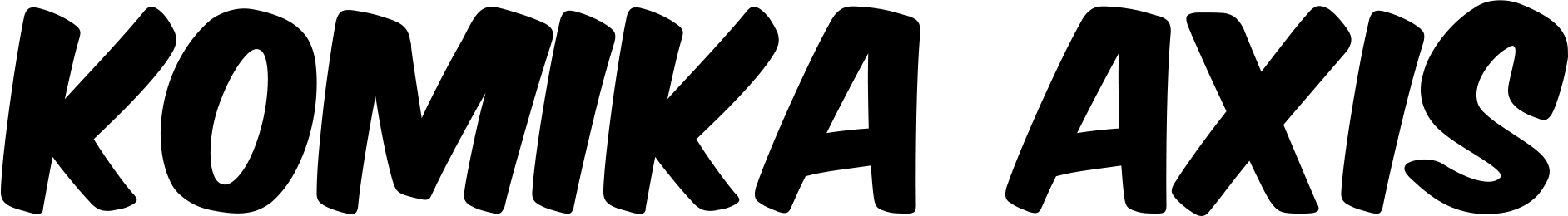 Komika Axis Font