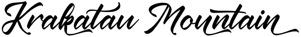 Krakatau Mountain Font