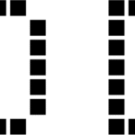 LCD Dot Font