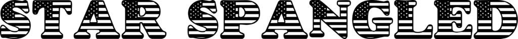 LMS Star Spangled Font