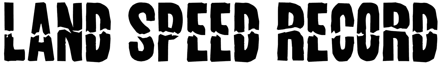 Land Speed Record Font