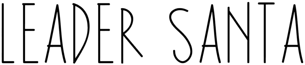 Leader Santa Font
