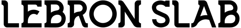Lebron Slab Font