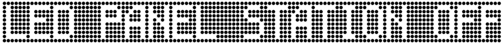 Led Panel Station Off Font