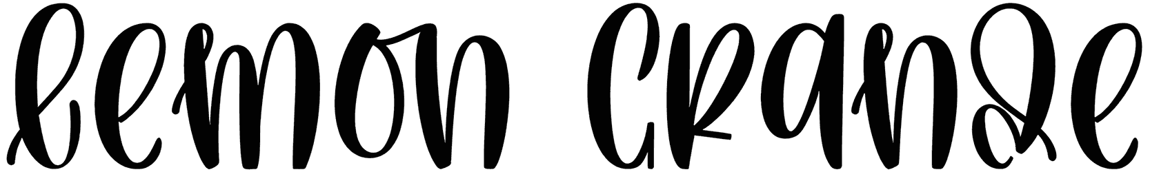 Lemon Grande Font