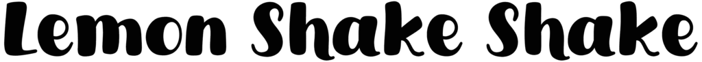 Lemon Shake Shake Font