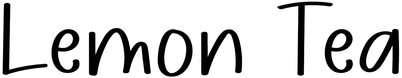 Lemon Tea Font