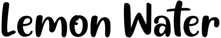 Lemon Water Font