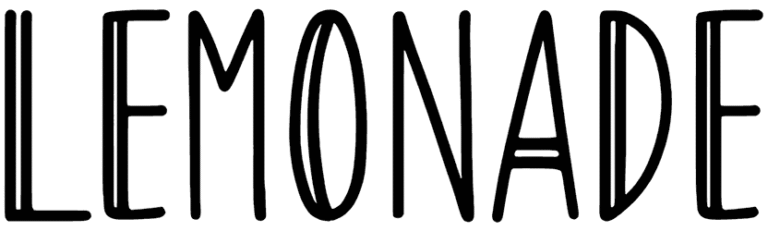 Lemonade Font