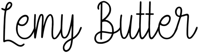 Lemy Butter Font