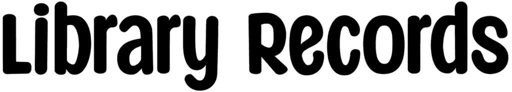 Library Records Font
