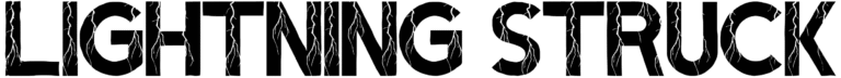 Lightning Struck Font