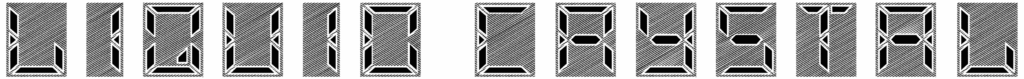 Liquid Crystal Font