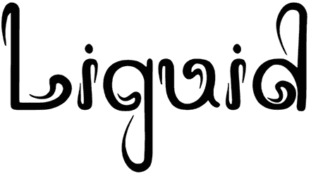 Liquid Font