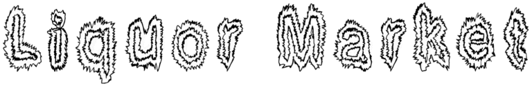 Liquor Market Font