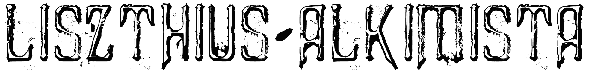 Liszthius Alkimista Font